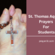 St. Thomas Aquinas Prayers For Students