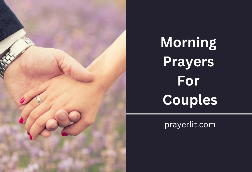 Morning Prayers For Couples