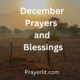 December Prayers and Blessings