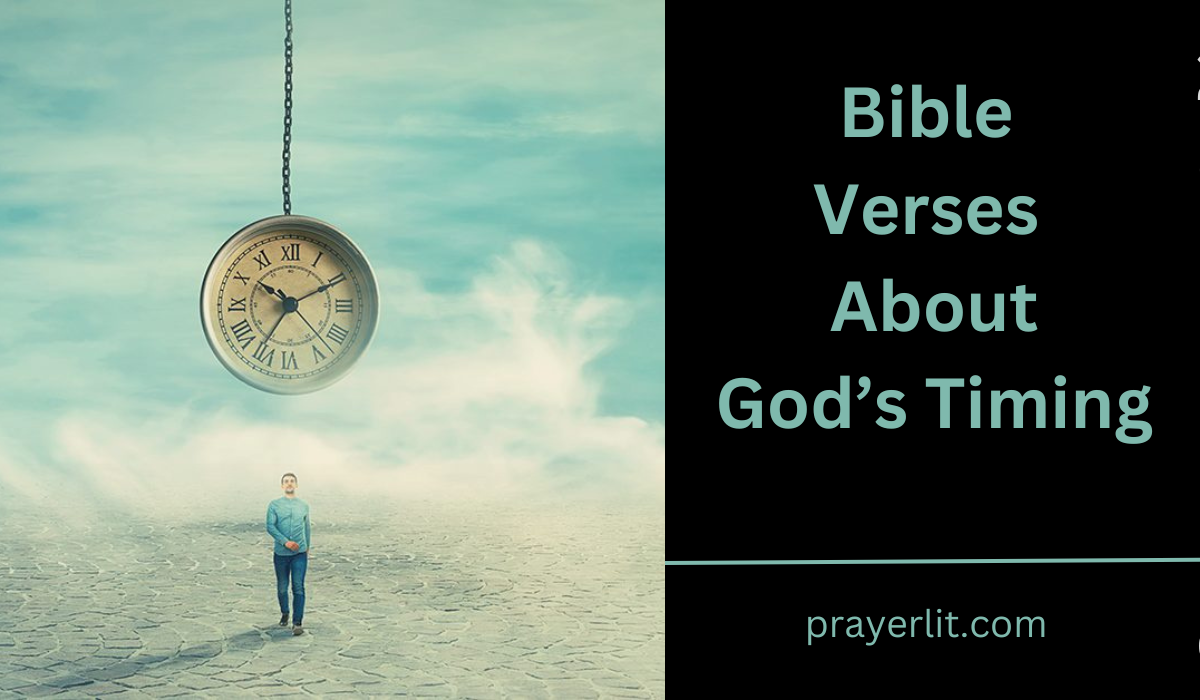 Bible Verses About God's Timing