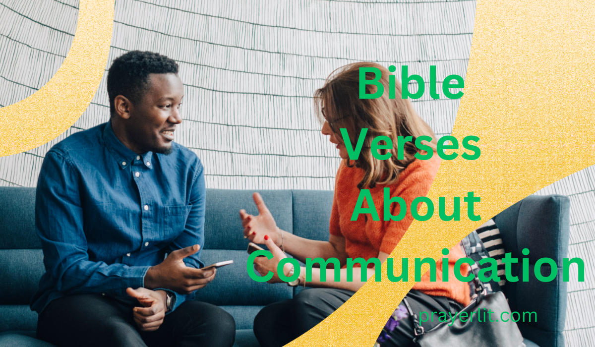 Bible Verses About Communication