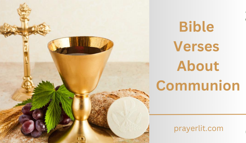 Bible Verses About Communion