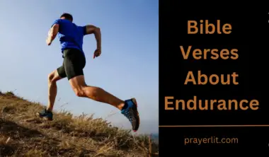 30 Powerful Bible Verses About Endurance (2025) - PrayerLit