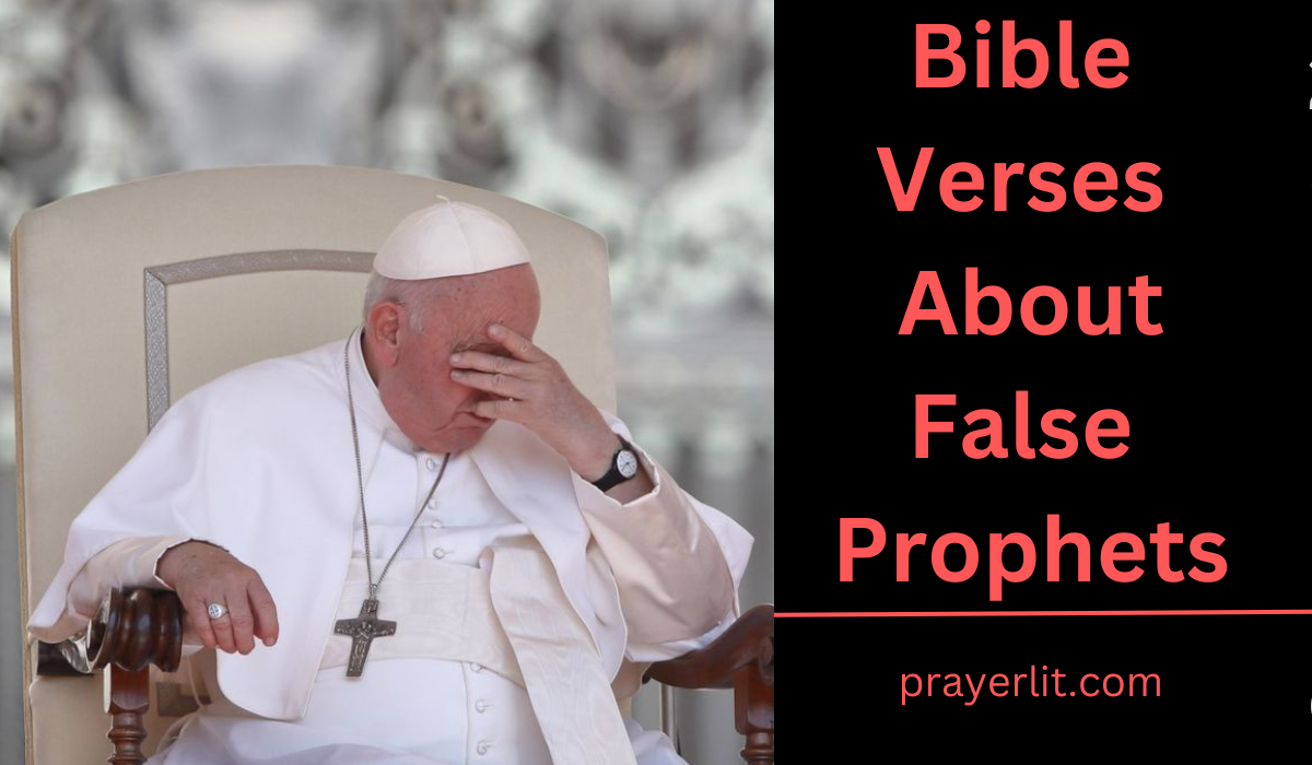  Bible Verses About False Prophets