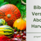 Bible Verses About Harvest