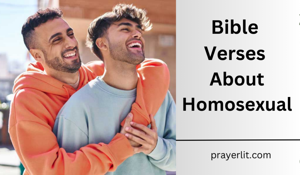 Bible Verses About Homosexuality