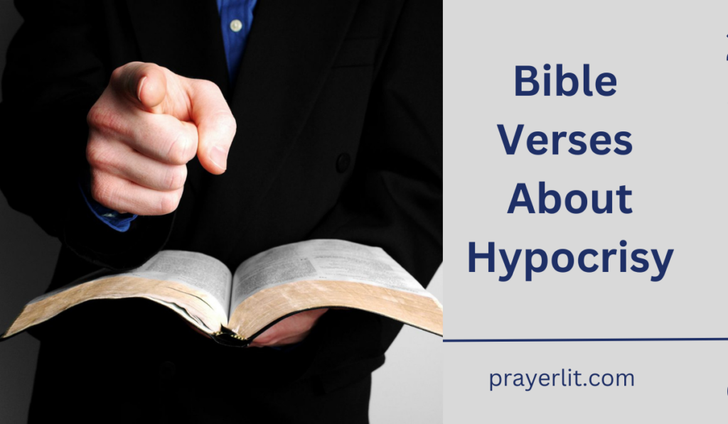 Bible Verses About Hypocrisy