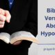 Bible Verses About Hypocrisy