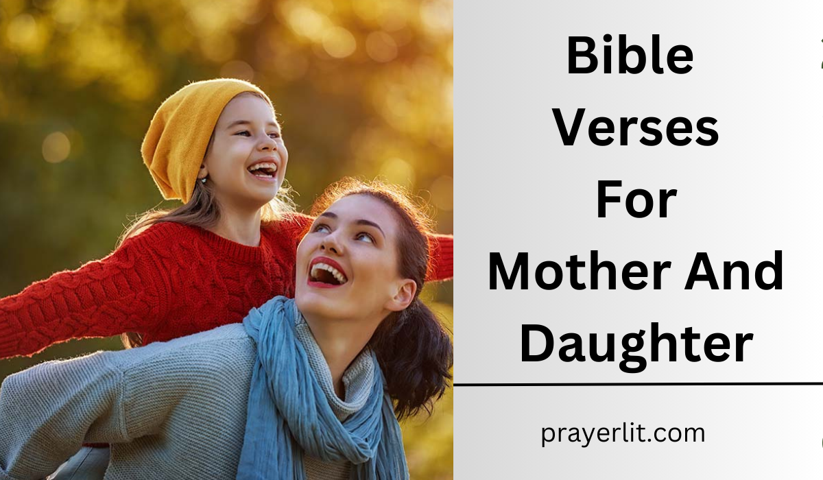  Bible Verses For Mother And Daughter