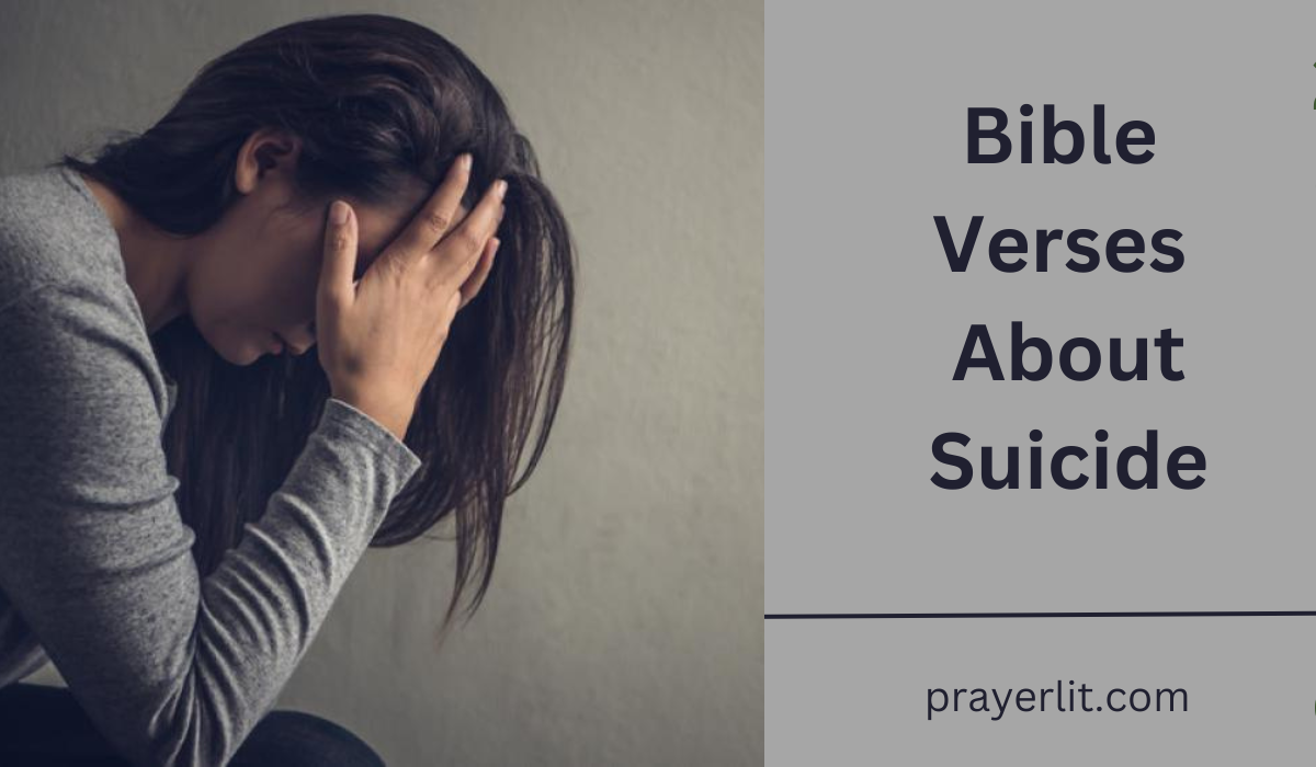 Bible Verses About Suicide