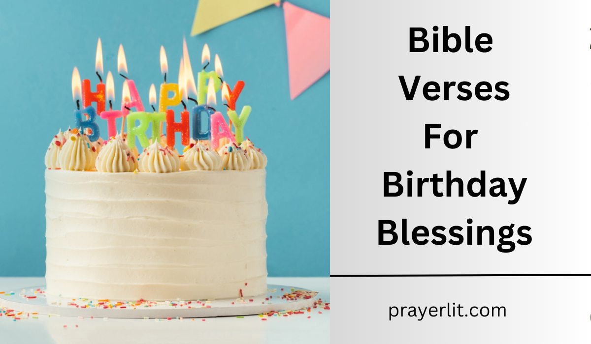 Bible Verses For Birthday Blessings