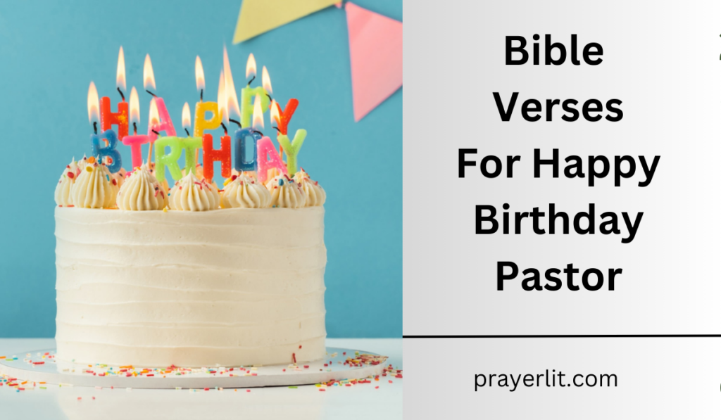 Bible Verses For Happy Birthday Pastor