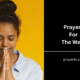 Prayers For The Week