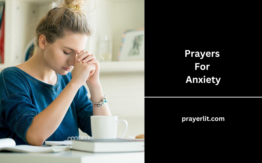 Prayers For Anxiety