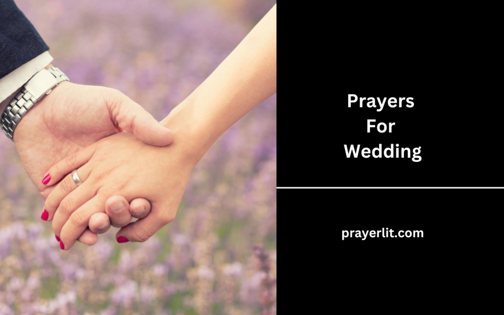 Prayers For Wedding