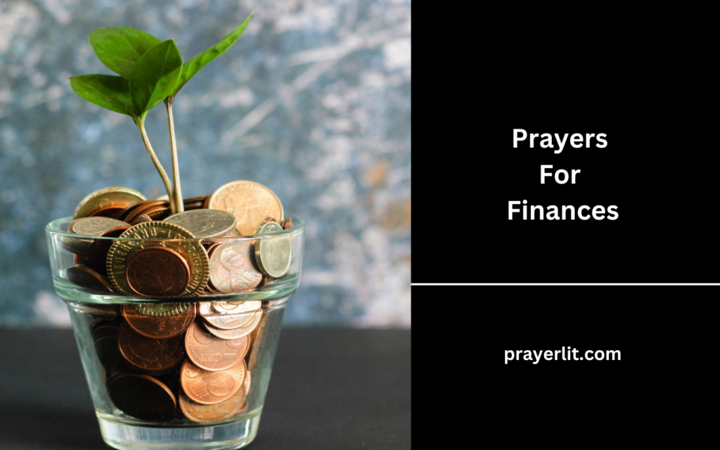 Prayers For Finances