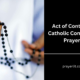 Act of Contrition Catholic Confession Prayers