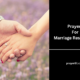 Prayers For Marriage Restoration