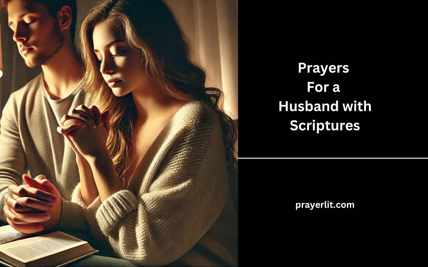 Prayers For a Husband with Scriptures