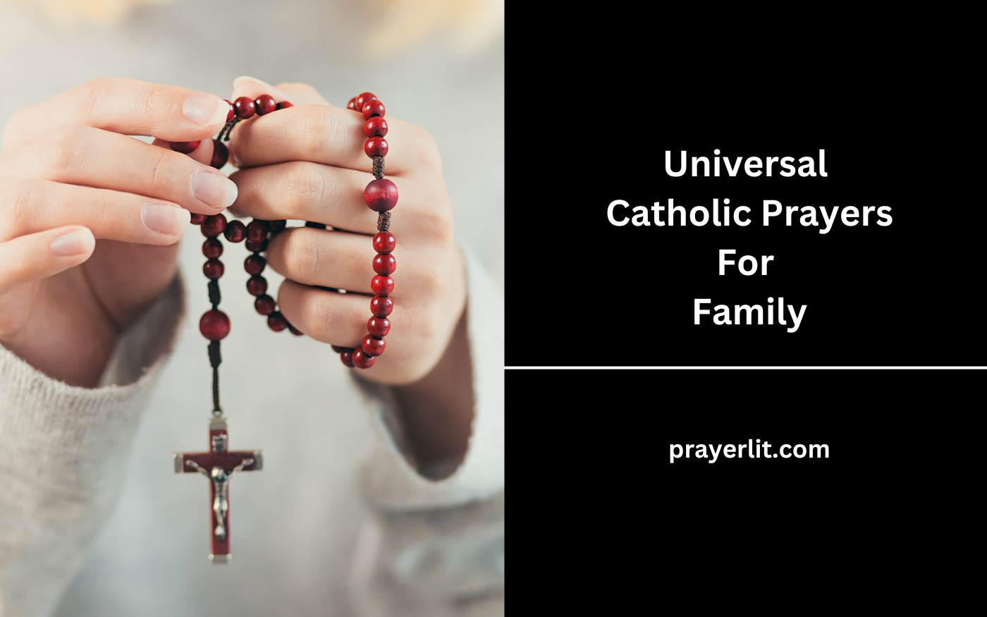 Universal Catholic Prayers For Family