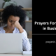 Prayers For Success in Business