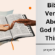 Bible Verses About God Fixing Things