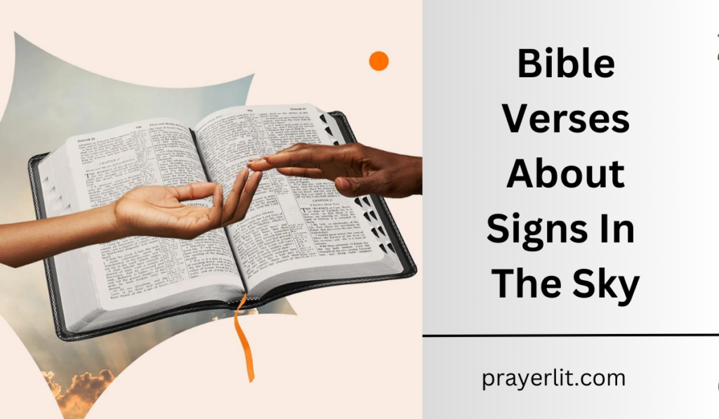 Bible Verses About Signs In The Sky