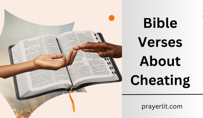 30 Powerful Bible Verses About Cheating (2026) - PrayerLit