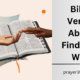 Bible Verses About Finding A Wife