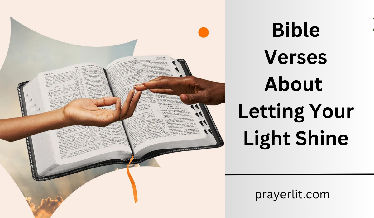 Bible Verses About Letting Your Light Shine