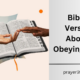 Bible Verses About Obeying God