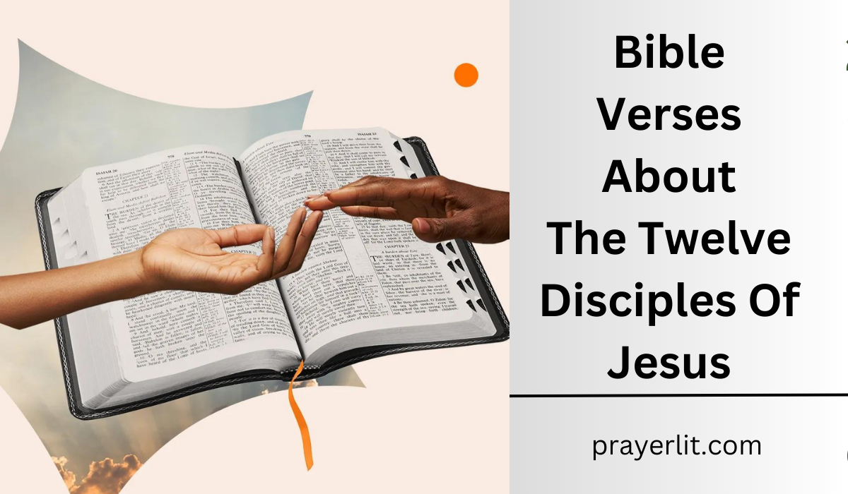  Bible Verses About The Twelve Disciples Of Jesus