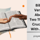 Bible Verses About Two Thieves Crucified With Jesus