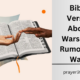 Bible Verses About Wars And Rumors Of Wars