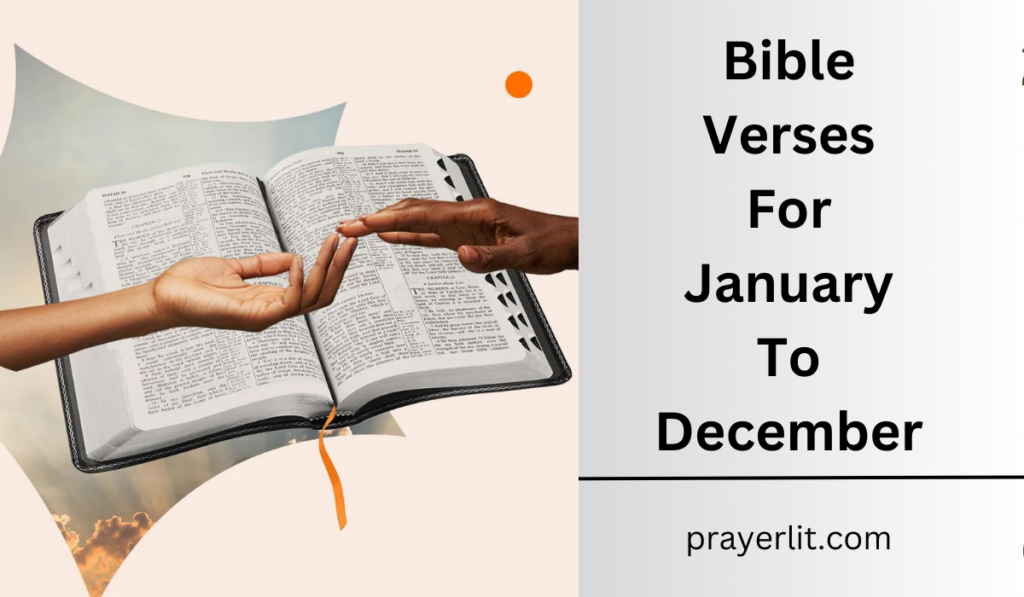 Bible Verses For January To December