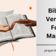 Bible Verses For March