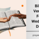 Bible Verses For Wedding Day