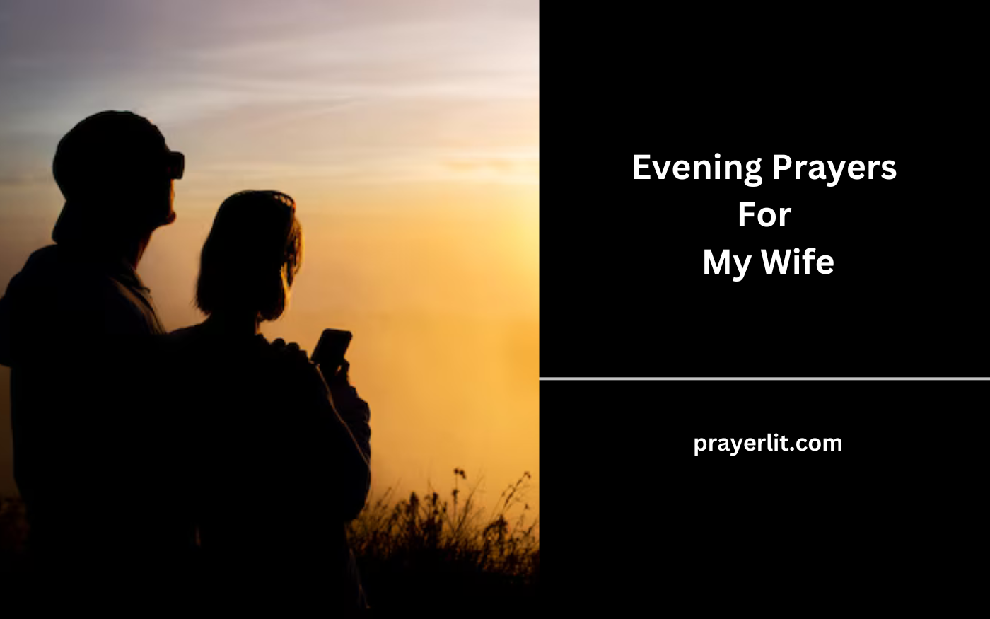 Evening Prayers For My Wife