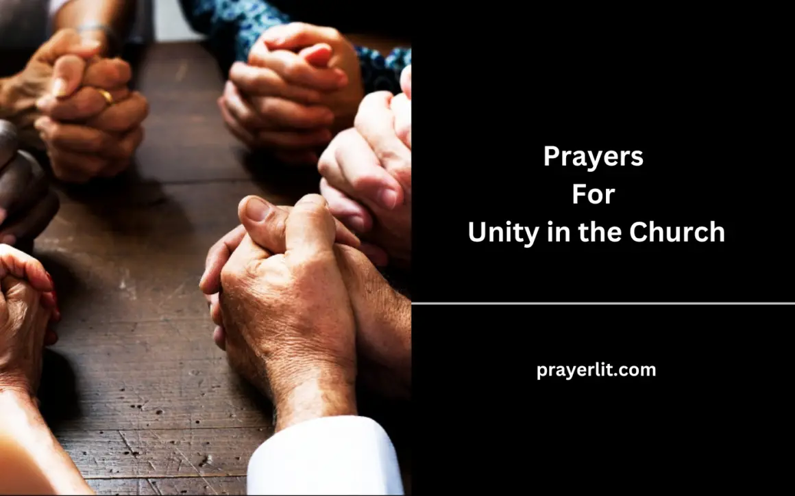 33 Effective Prayers For Unity in the Church (2025) - PrayerLit