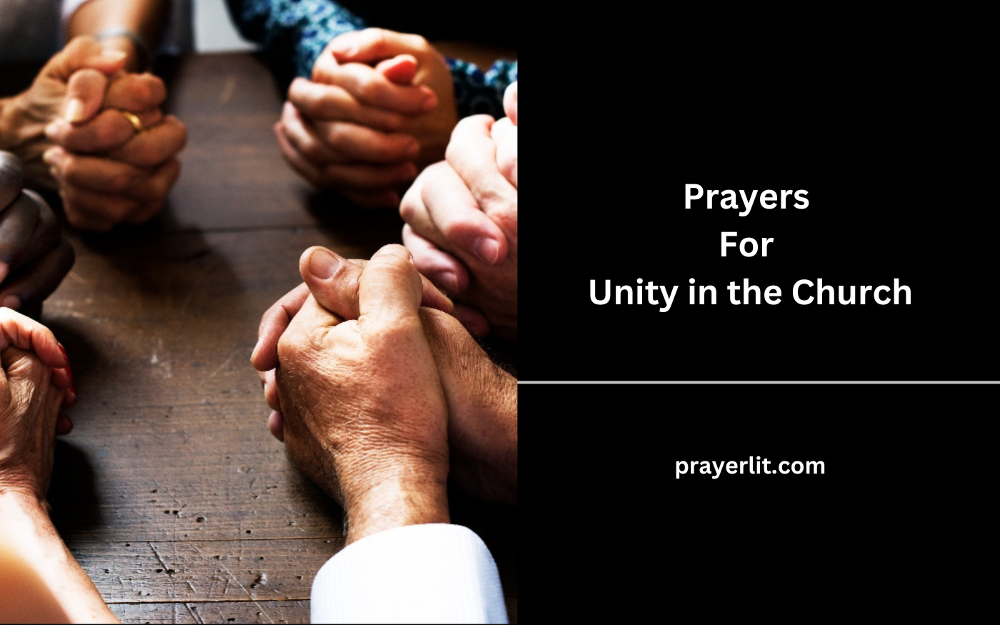 Prayers For Unity in the Church