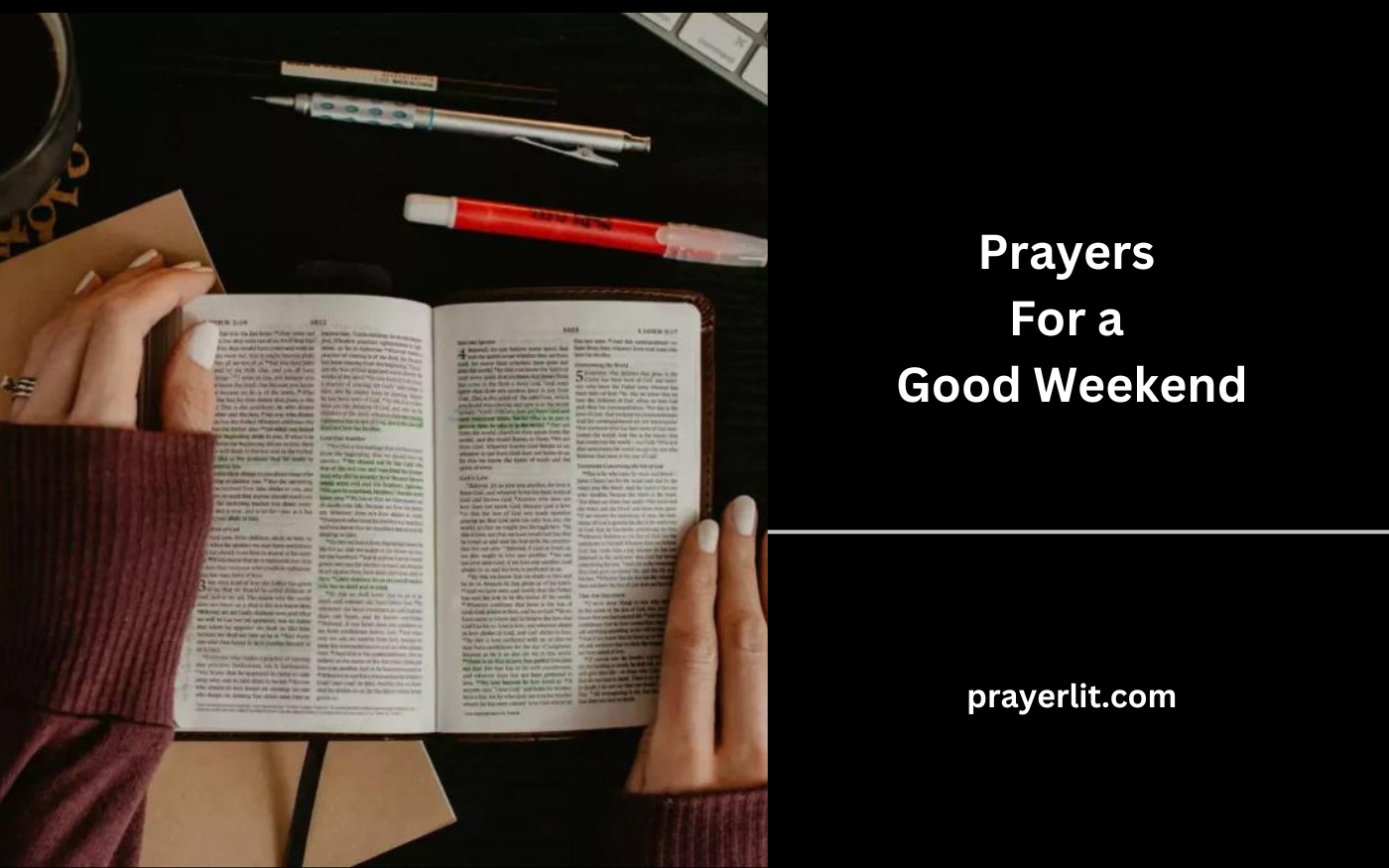 Prayers For a Good Weekend