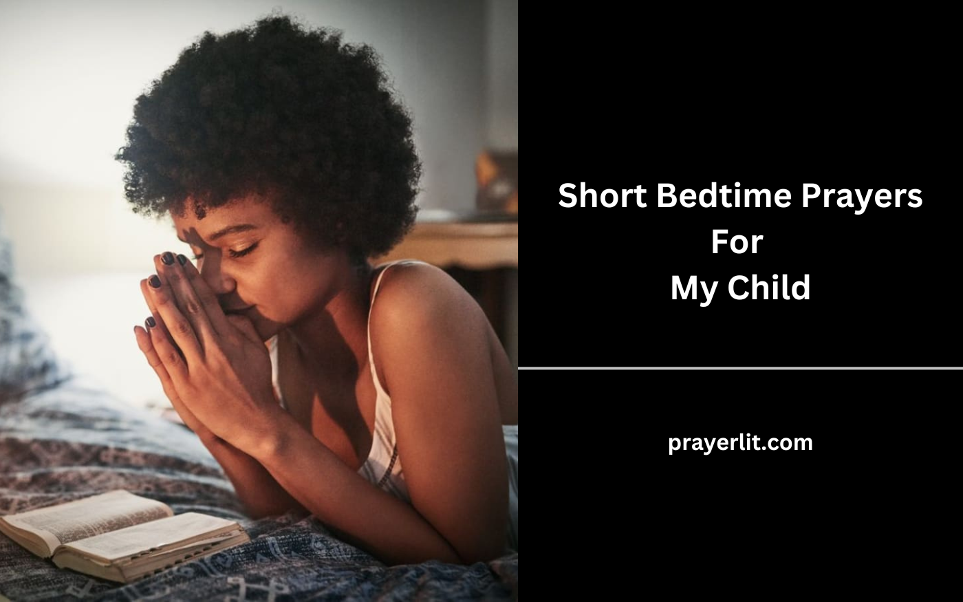 Short Bedtime Prayers For My Child