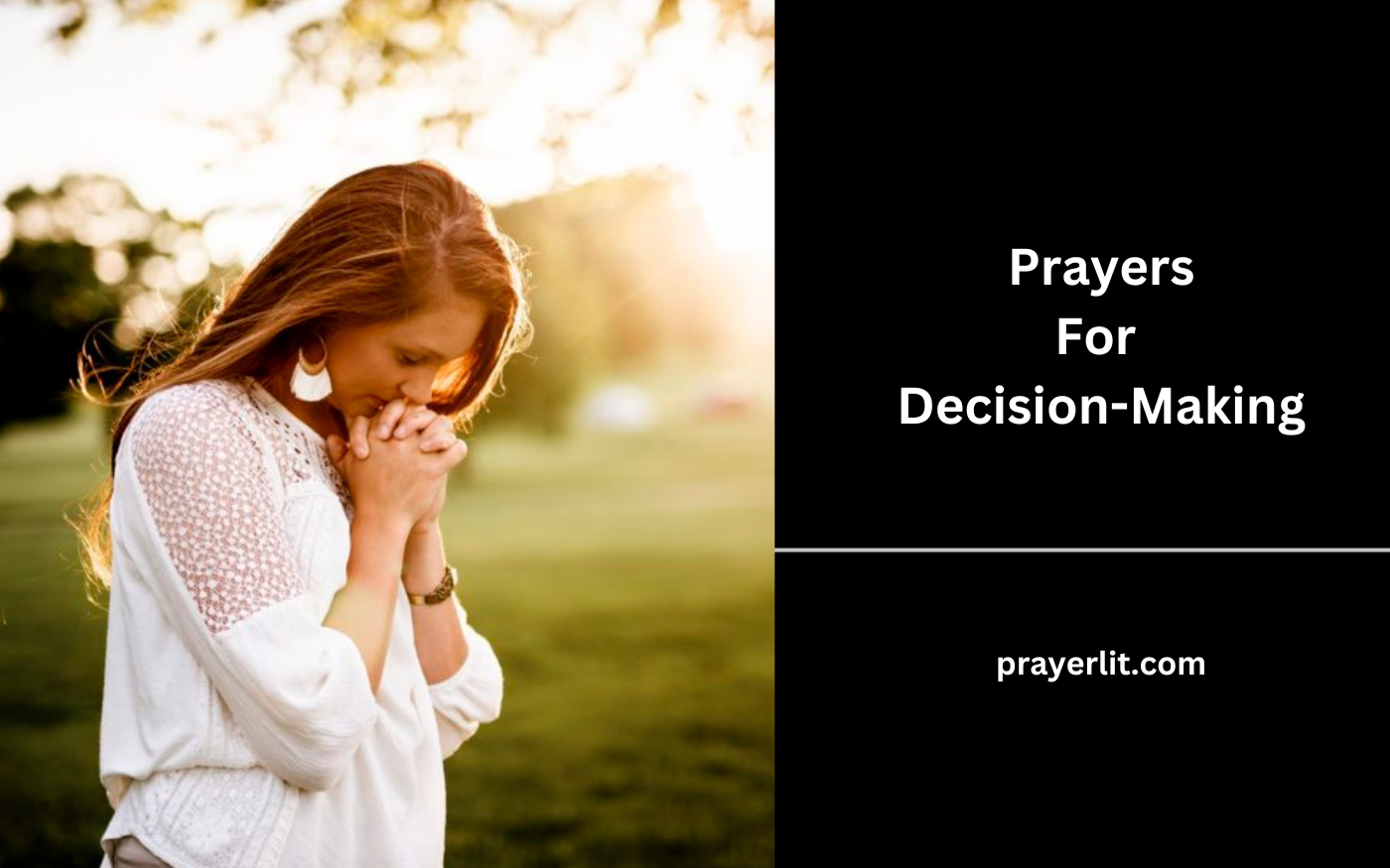 Prayers For Decision-Making