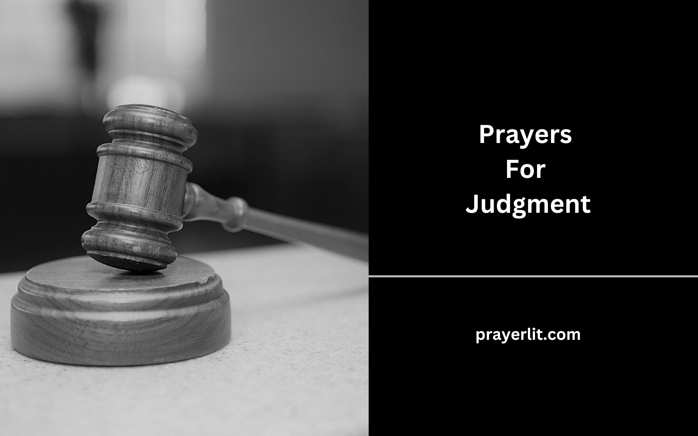 Prayers For Judgment