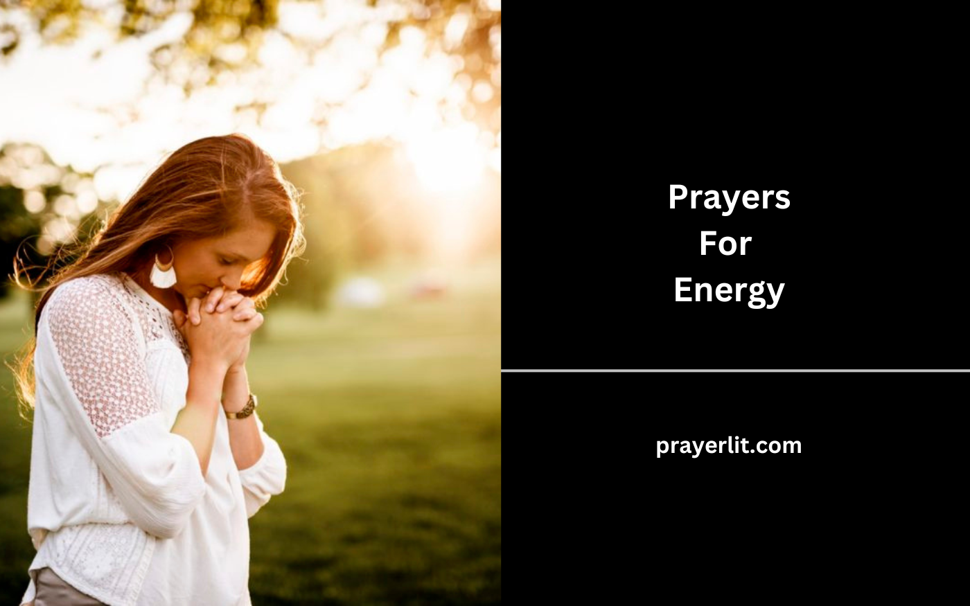  Prayers For Energy