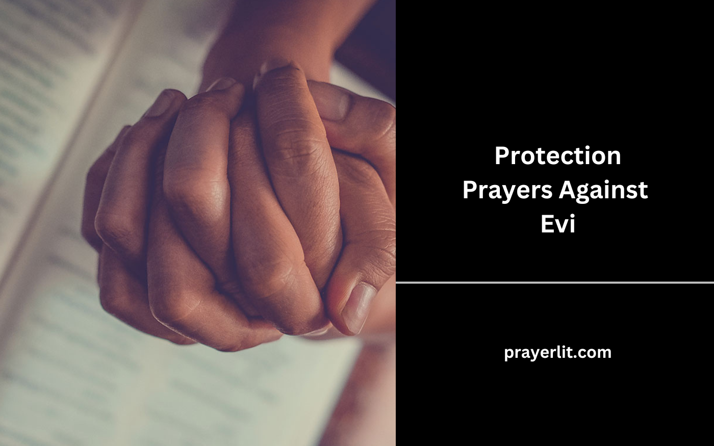  Protection Prayers Against Evil