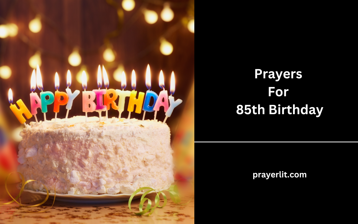 Prayers For 85th Birthday