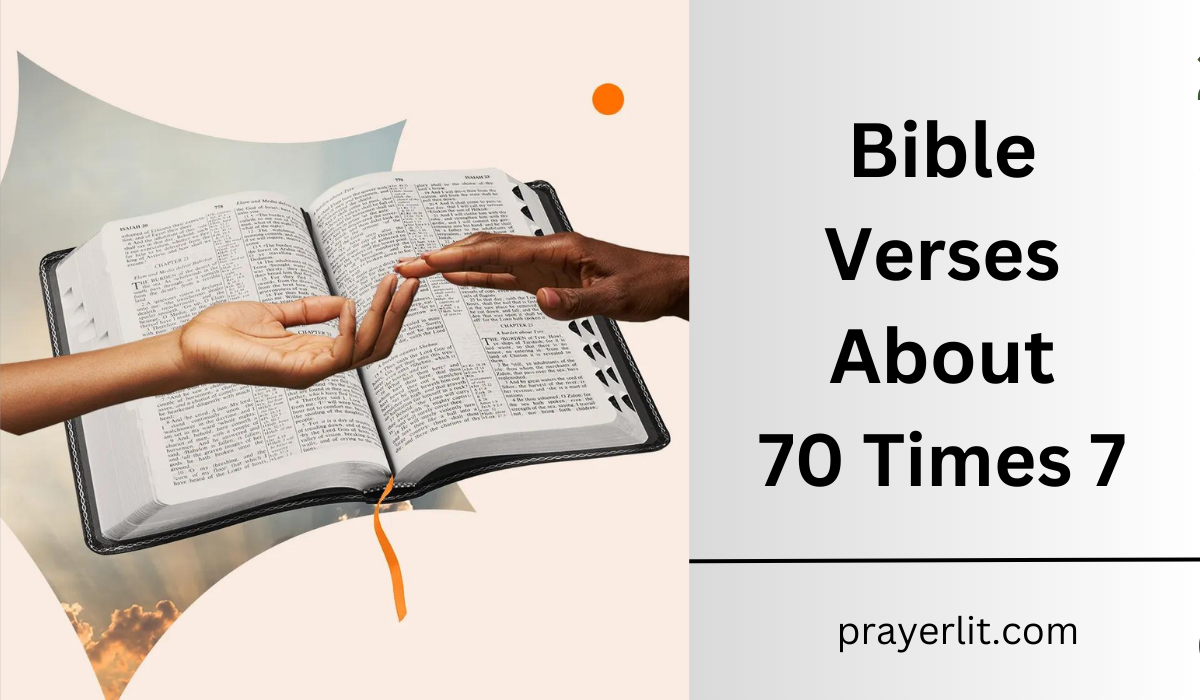 Bible Verses About 70 Times 7