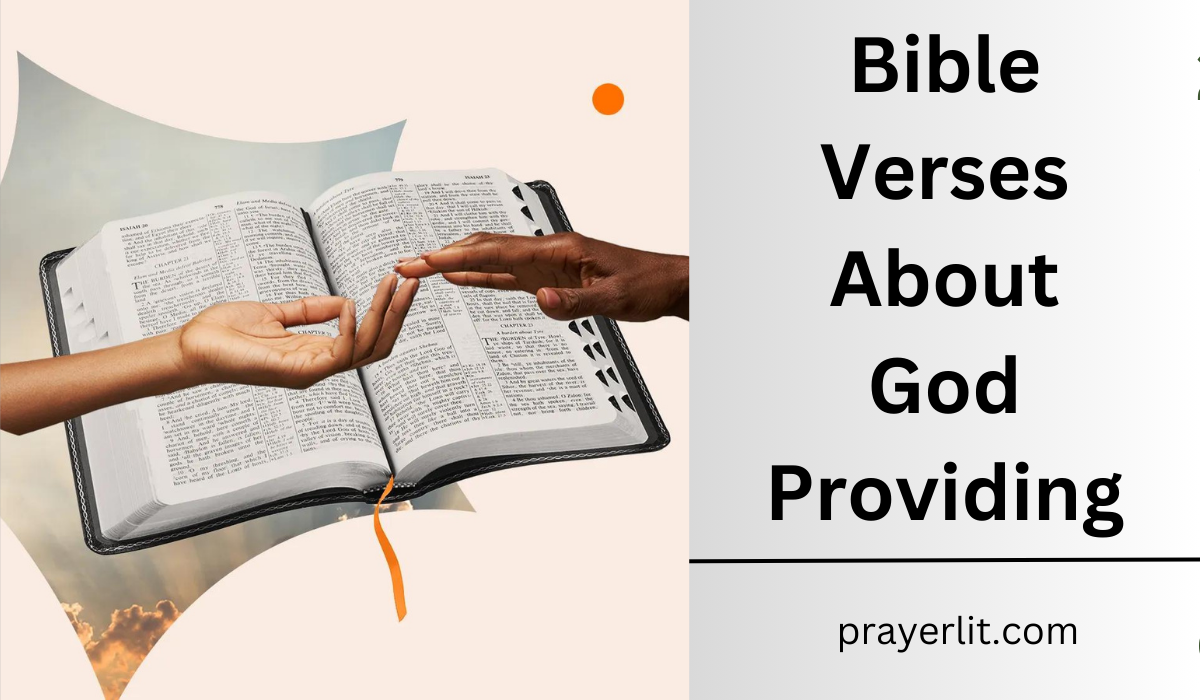  Bible Verses About God Providing