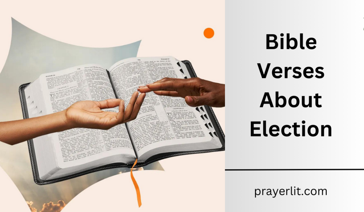 30 Powerful Bible Verses About Election (2024) PrayerLit